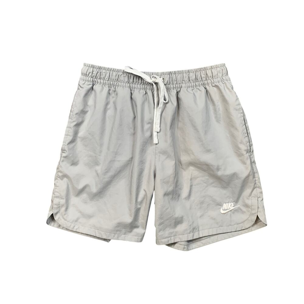 Nike Shorts Mens S Small Gray Sportswear Club Essentials Woven Flow Linerless